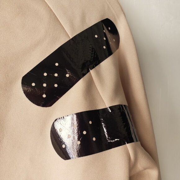5/$100 SALE -  KYE 2014 collection Cropped Bandaid Sweater - Picture 5 of 7